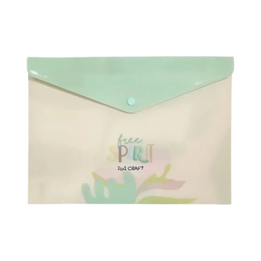 SOBRE PLASTICO PVC SPIRIT A4