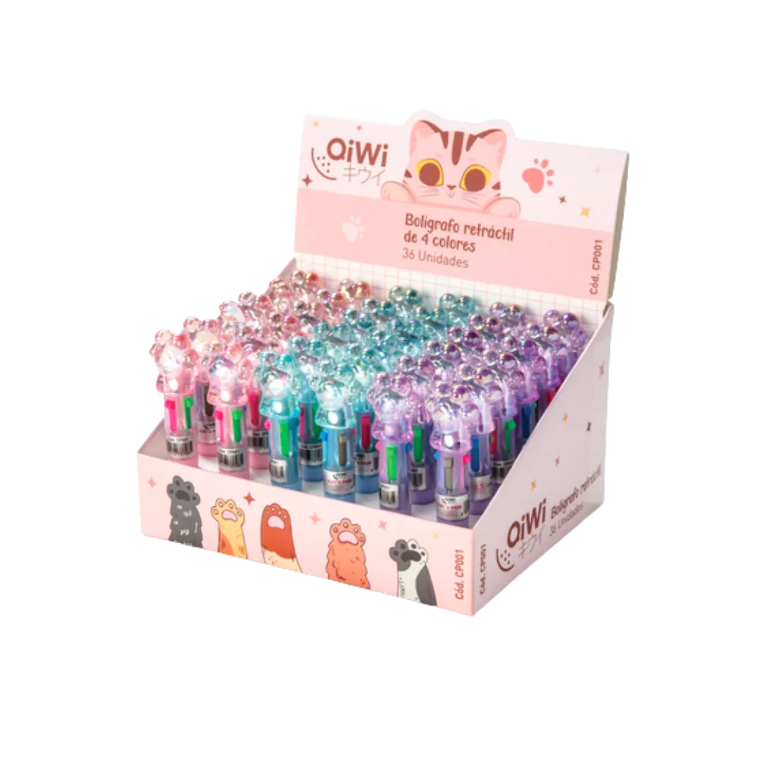 BOLIGRAFO CUERPO DE SILICONA OSO X24