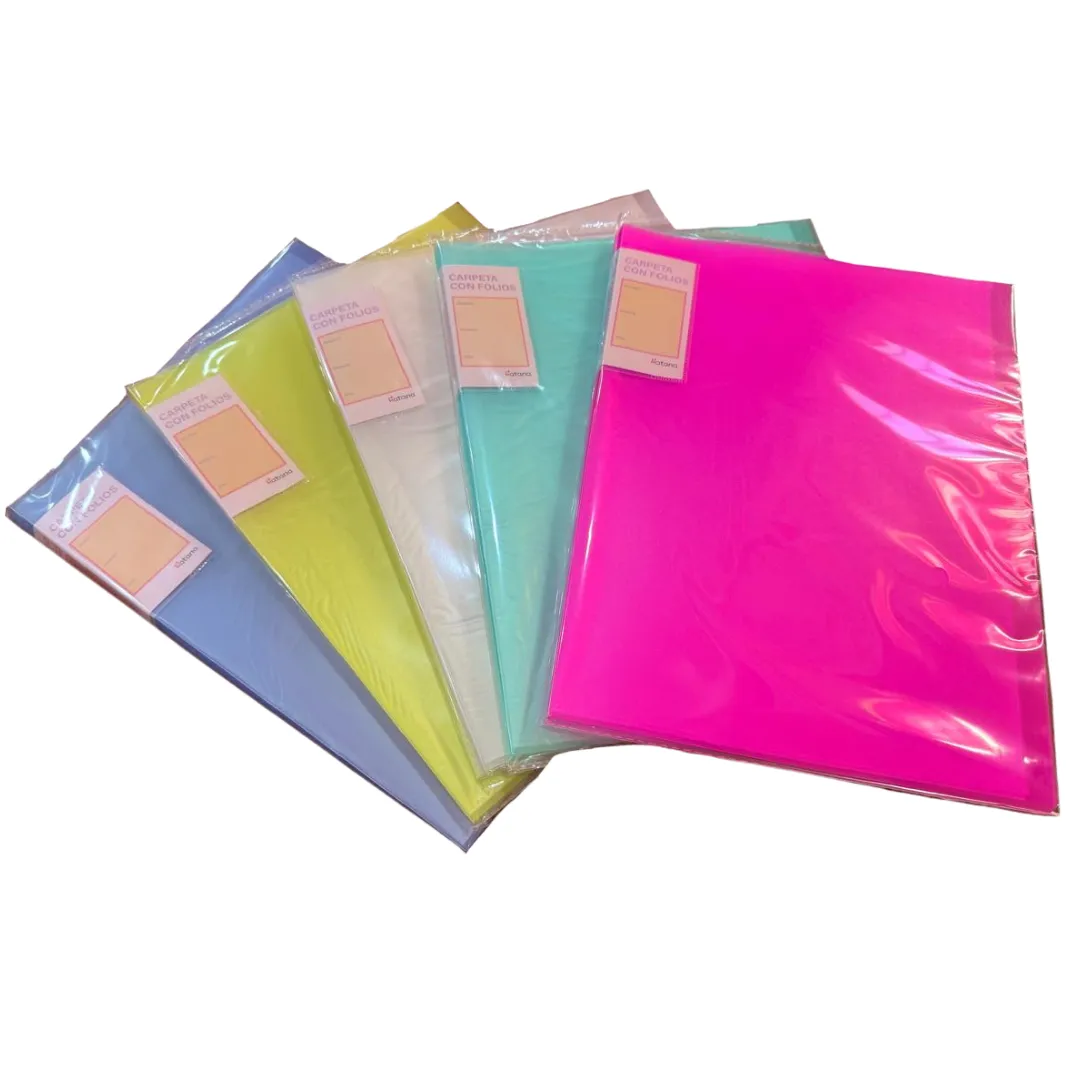 CARPETA A4 C/10 FOLIOS KATANA