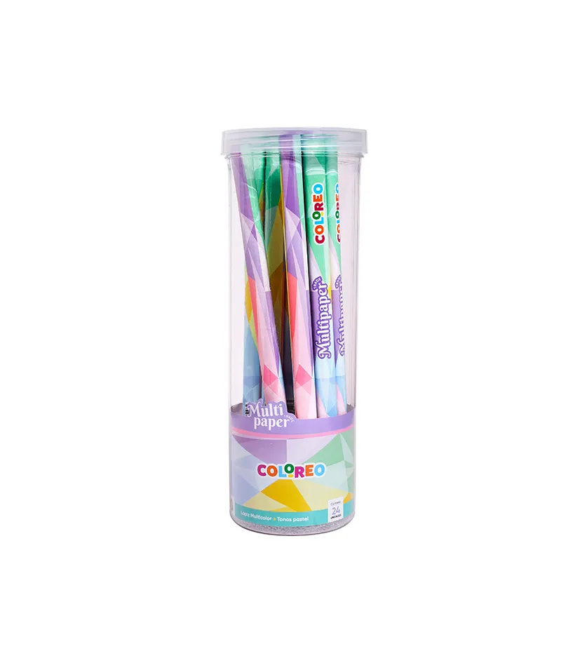 LAPIZ MULTICOLOR PASTEL 5MM