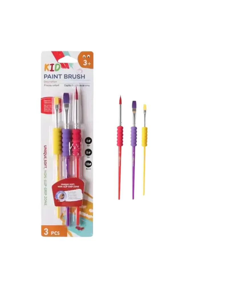 SET PINCEL X 3 CON GRIP G180-3B
