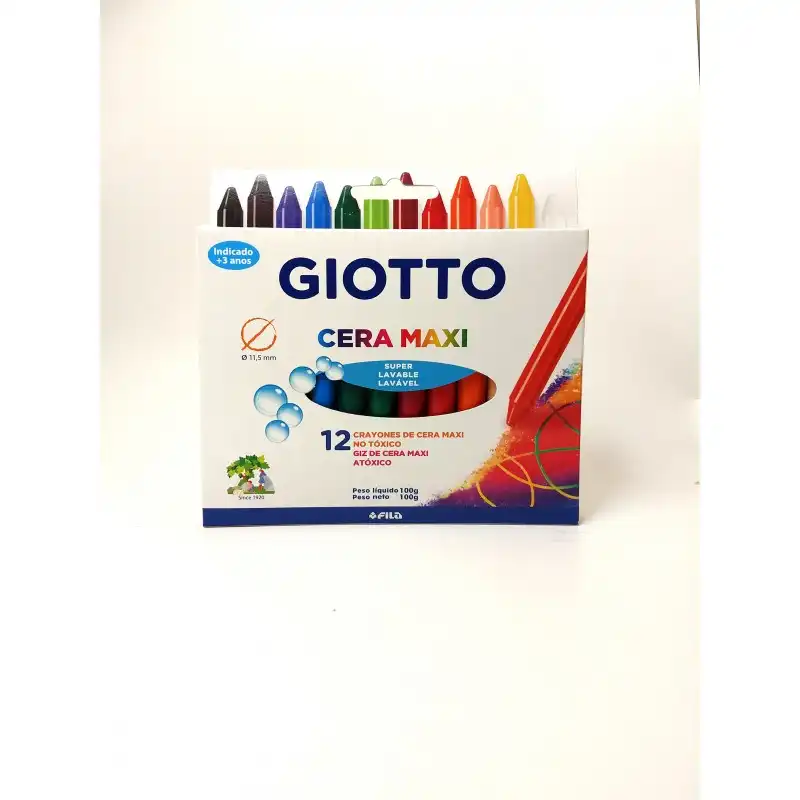 CRAYON GIOTTO MAXI X 12