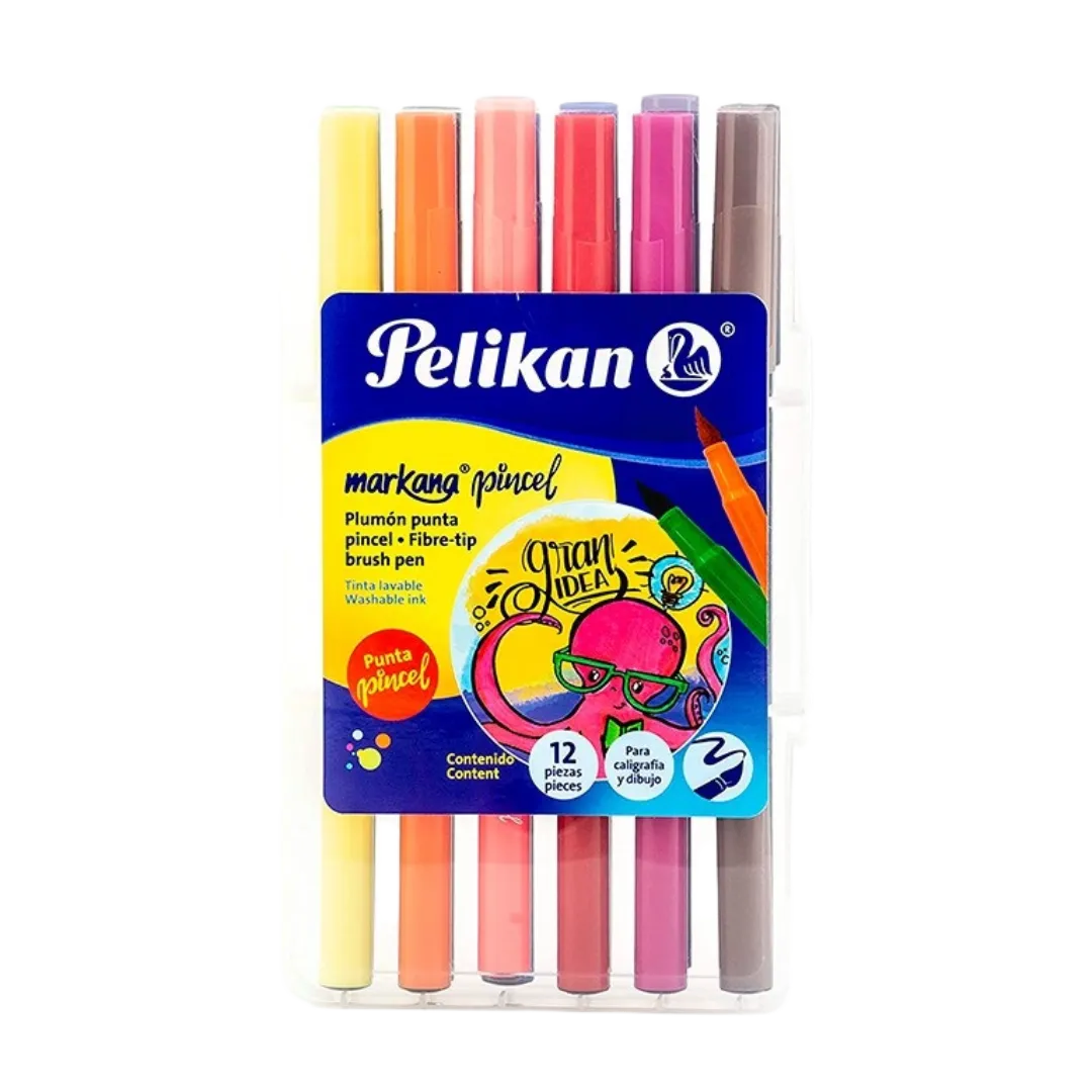 MARCADOR PELIKAN X 12 MARKANA