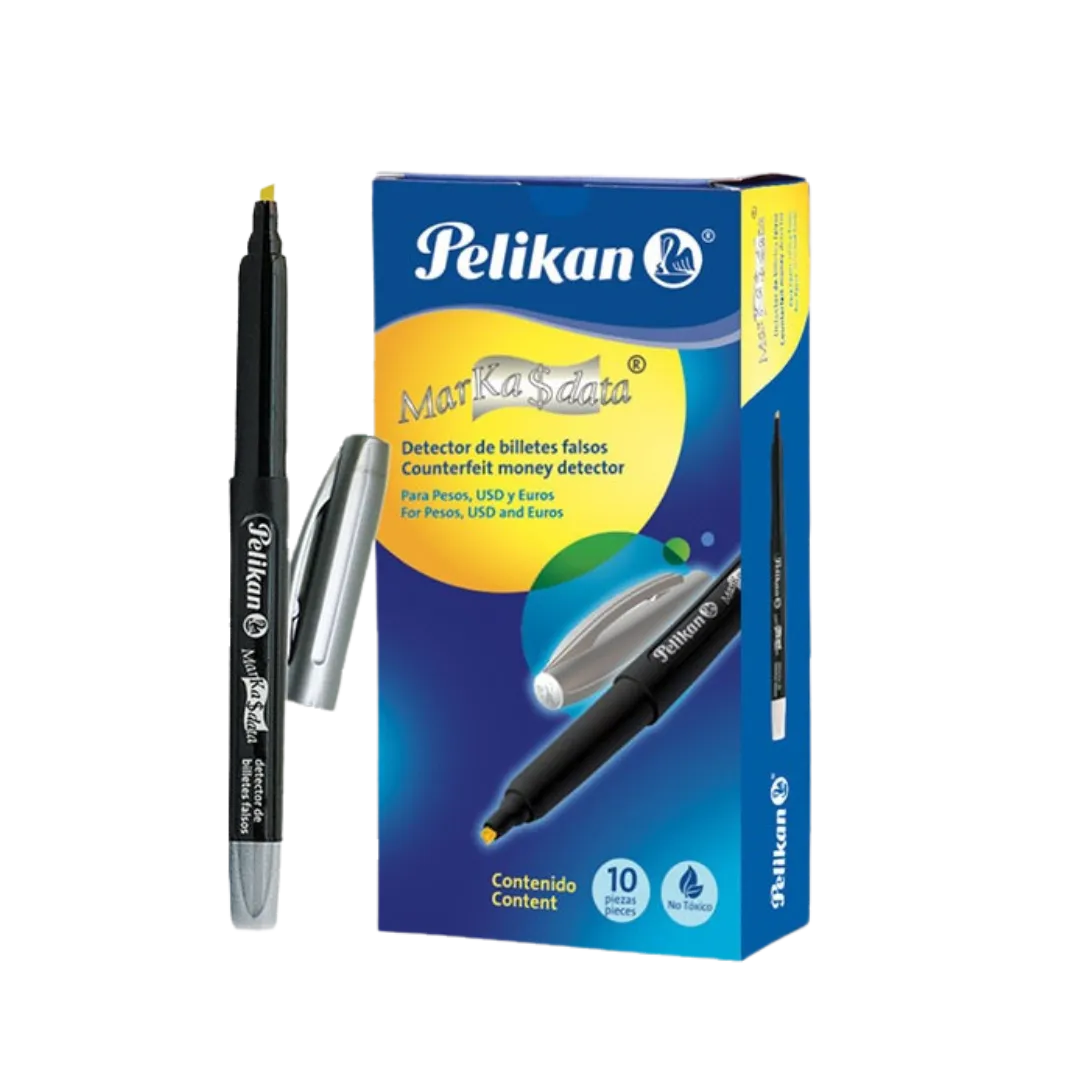 DETECTOR PESOS/DOLARES PELIKAN MARKADATA