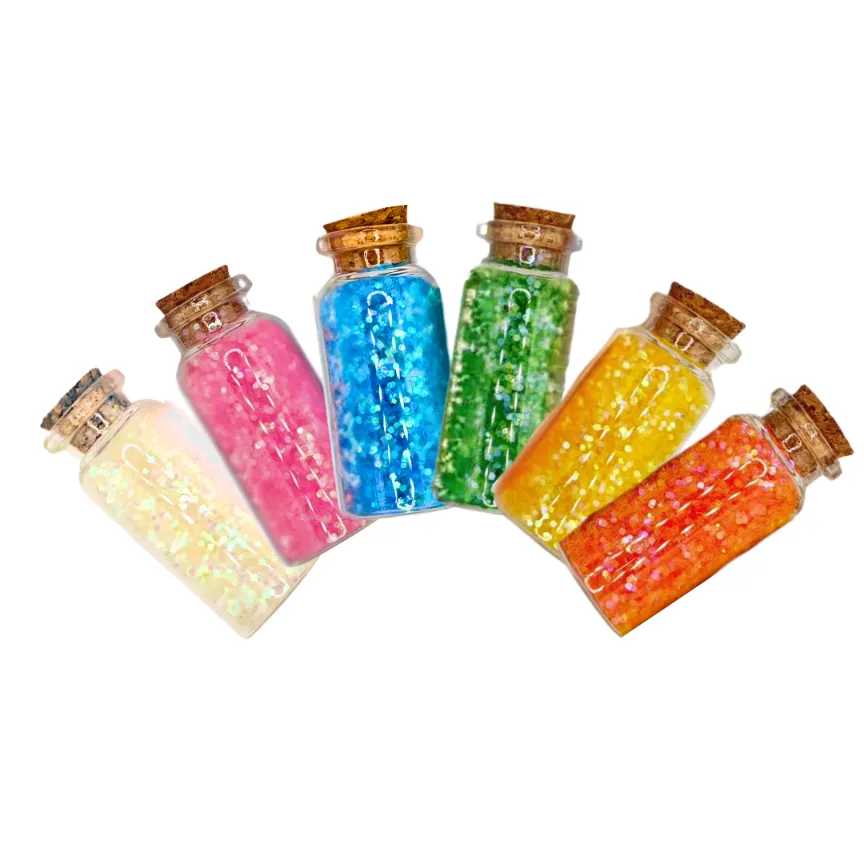 BRILLANTINA NEON X 6 FRASCO DE VIDRIO