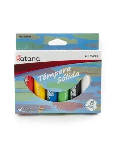 TEMPERA SOLIDA CLASICA X 6 KATANA