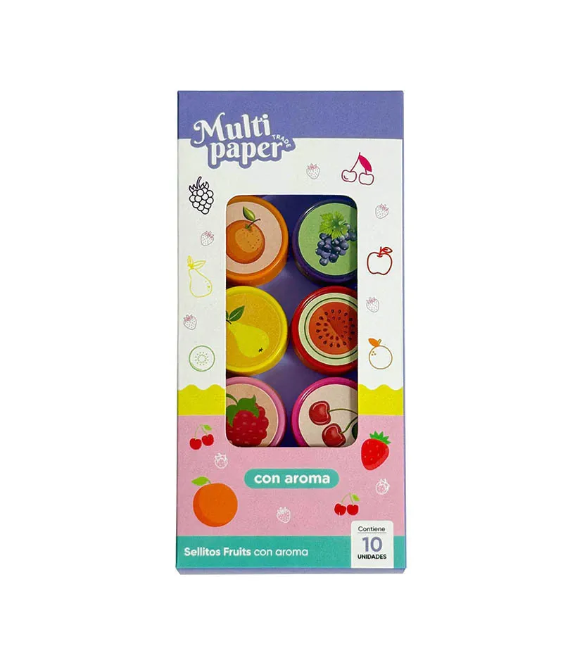 SELLITOS FRUITS CON AROMA X10