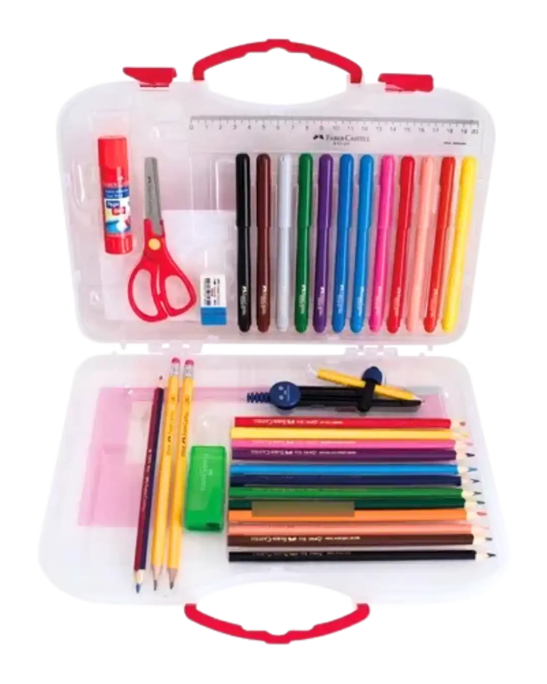 KIT ESCOLAR FABER 33 PIEZAS