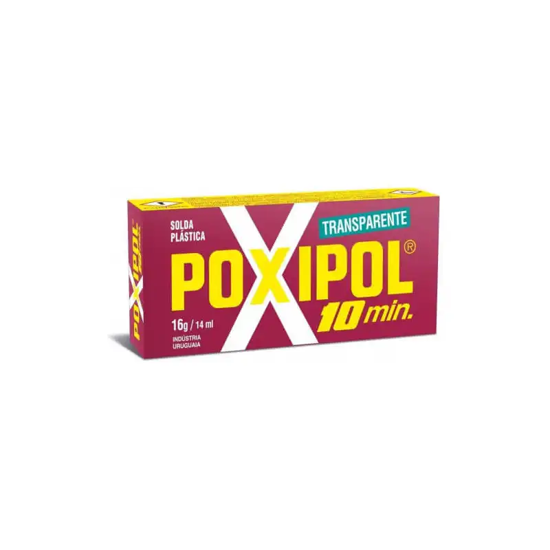 POXIPOL 10 MIN TRANSP 16 G/ 14 ML