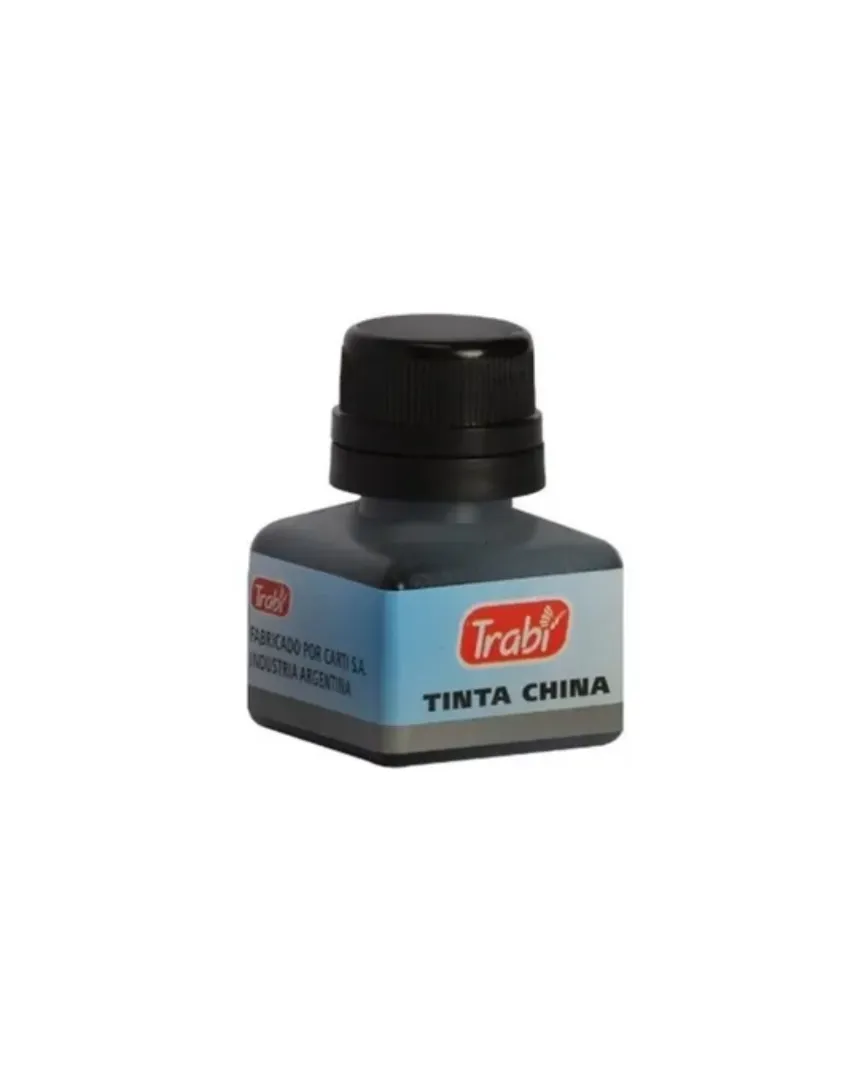 TINTA CHINA NEGRA TRABI 15CC
