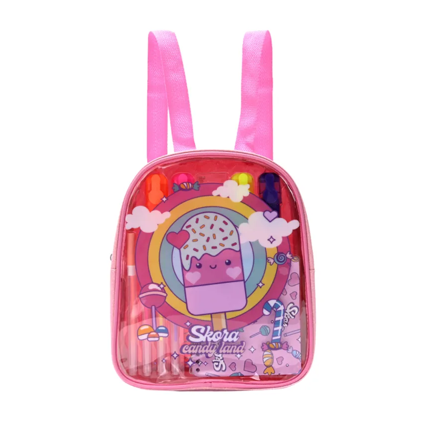 MOCHILA C/SET LIBRERIA