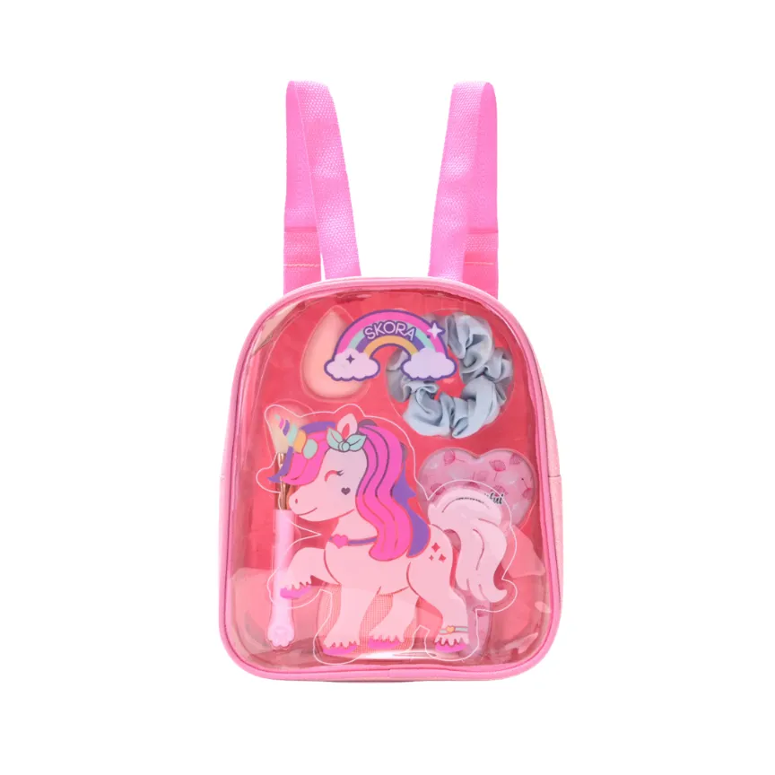 MOCHILA C/SET BEAUTY UNICORNIO