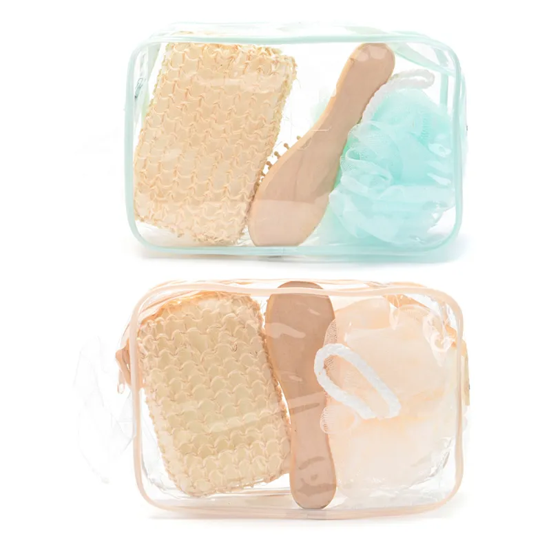 SET DE VIAJES DE DUCHA NECESER ESPONJA DE B