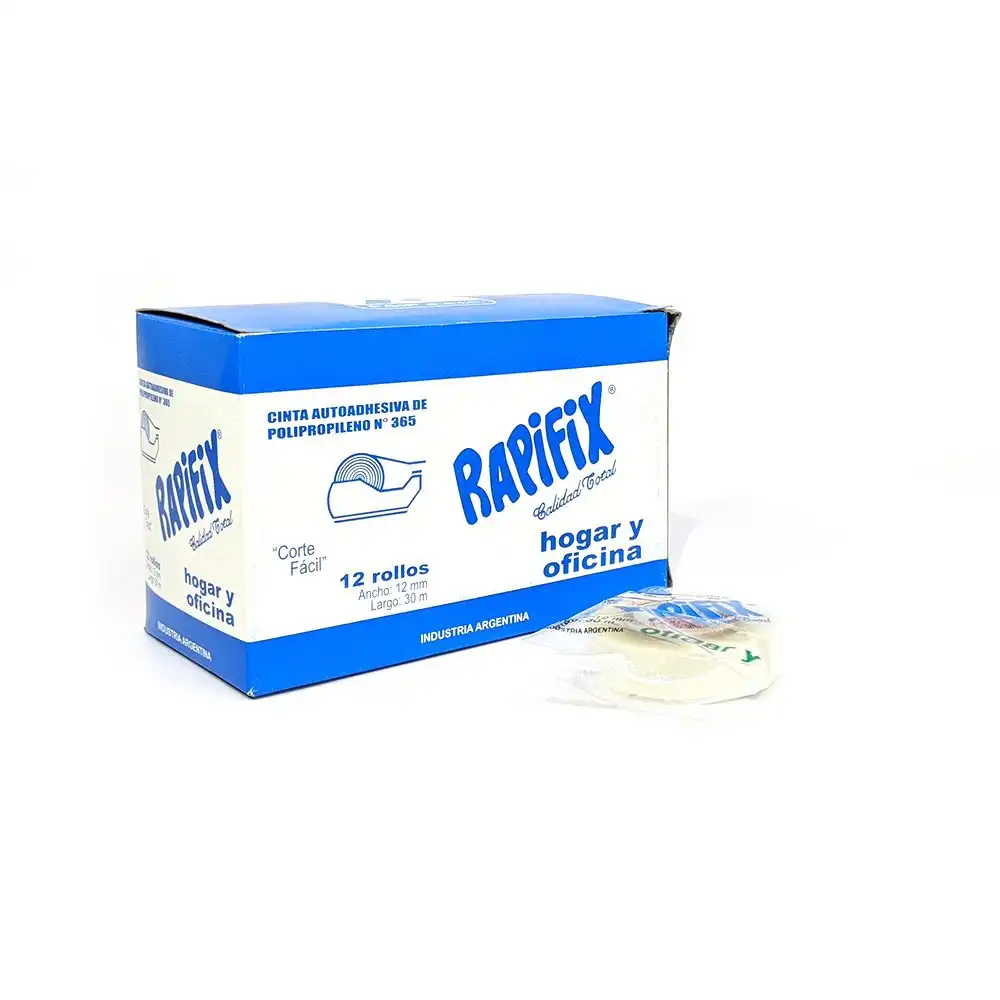 CINTA ADHESIVA RAPIFIX 12X30