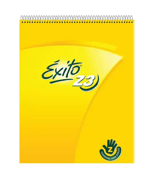 CUADERNO EXITO Z3 19X24 TAPA DURA PARA ZURDO