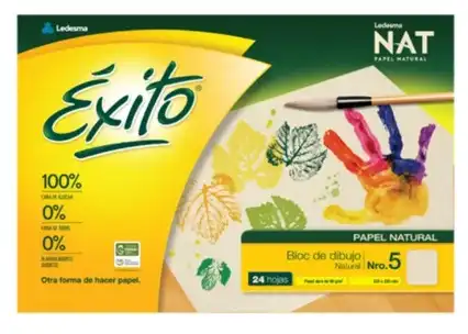 BLOCK DE DIBUJO NATURAL EXITO N 5