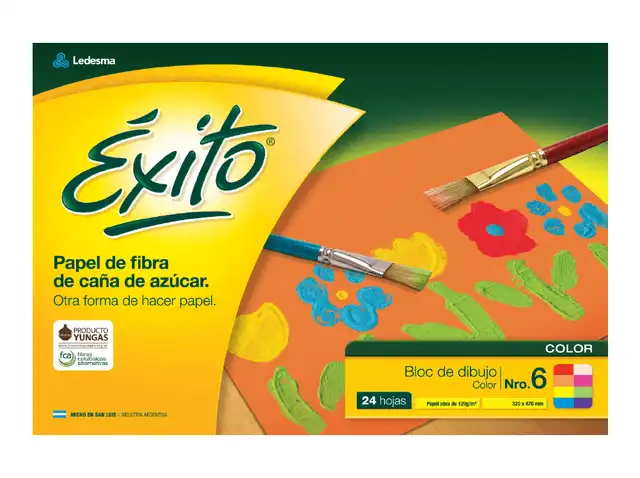 BLOCK DE DIBUJO EXITO N6 COLOR