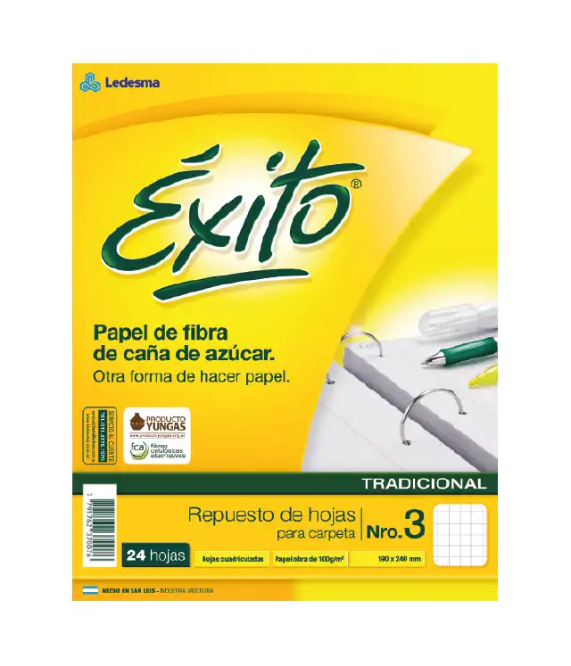 REPUESTO EXITO X 24 CUADRICULADO