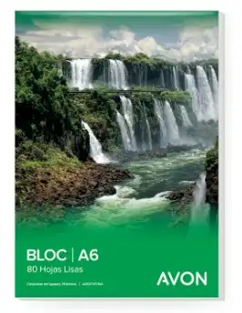 BLOCK AVON  A6 ESQUELITA LISO X 80