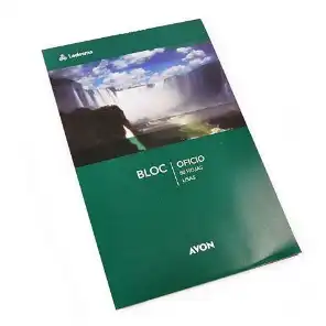 BLOCK AVON OFICIO LISO X 80