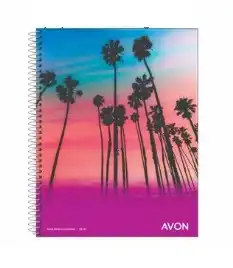 CUADERNO 16X21 AVON 46 HS CUAD ESPIRAL