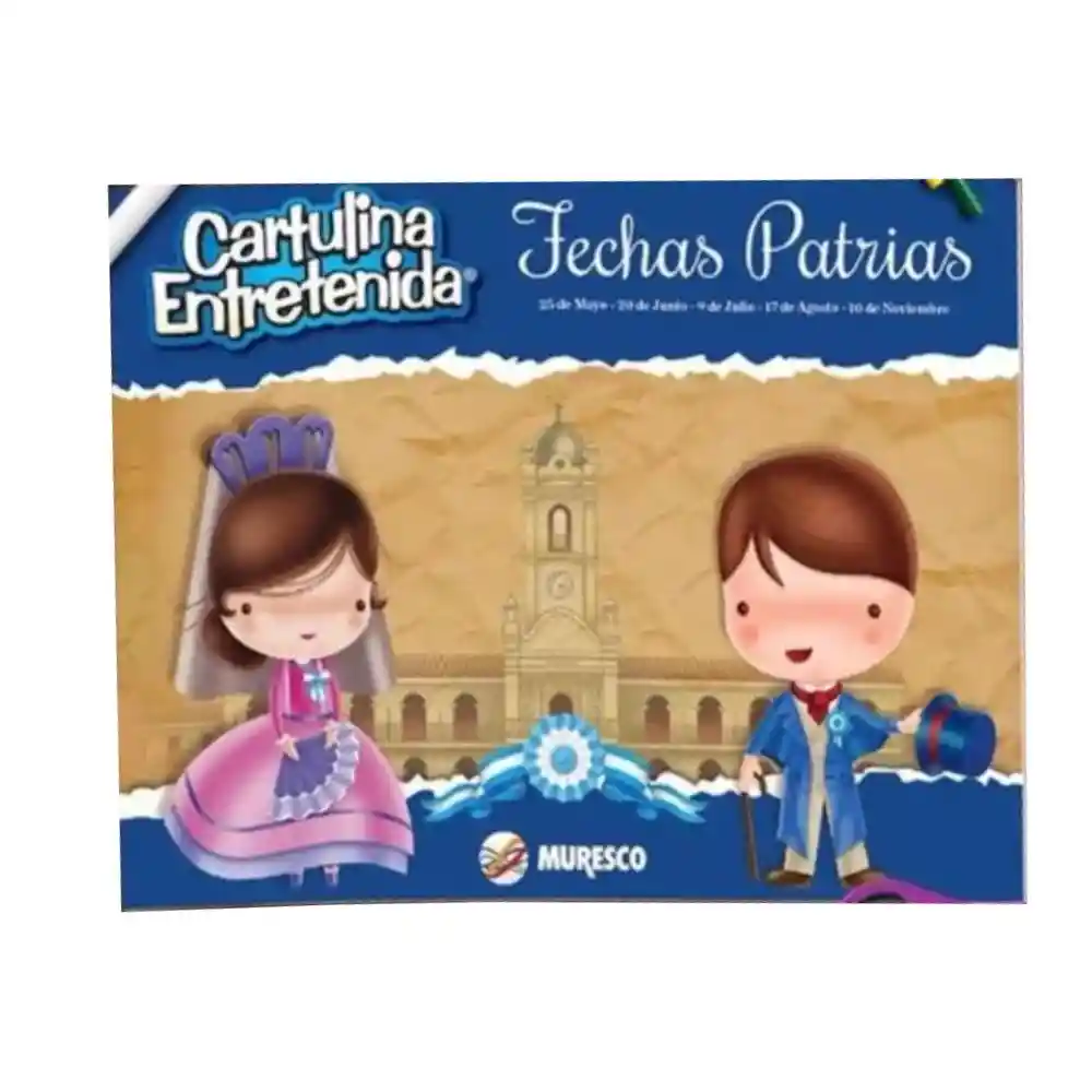 BLOCK CARTULINA ENTRETENIDA FECHAS PATRIAS