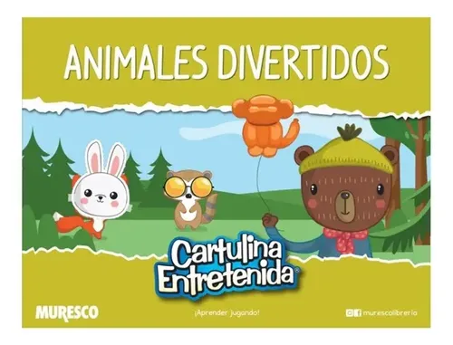 BLOCK DIDACTICO MURESCO CARTULINA ENTRETENIDA ANIMALES