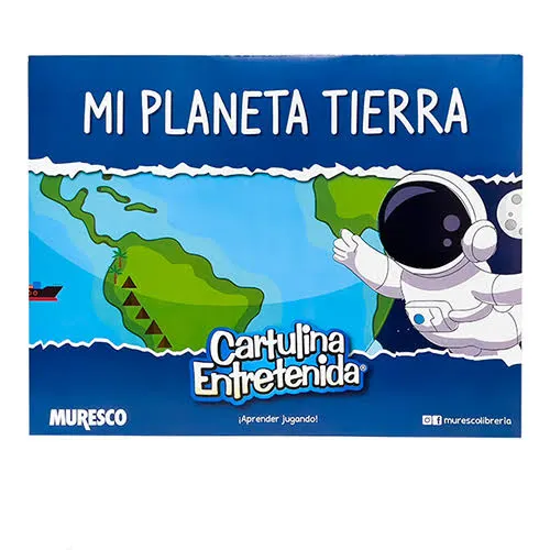 BLOCK DIDACTICO MURESCO CARTULINA ENTRETENIDA PLANETA