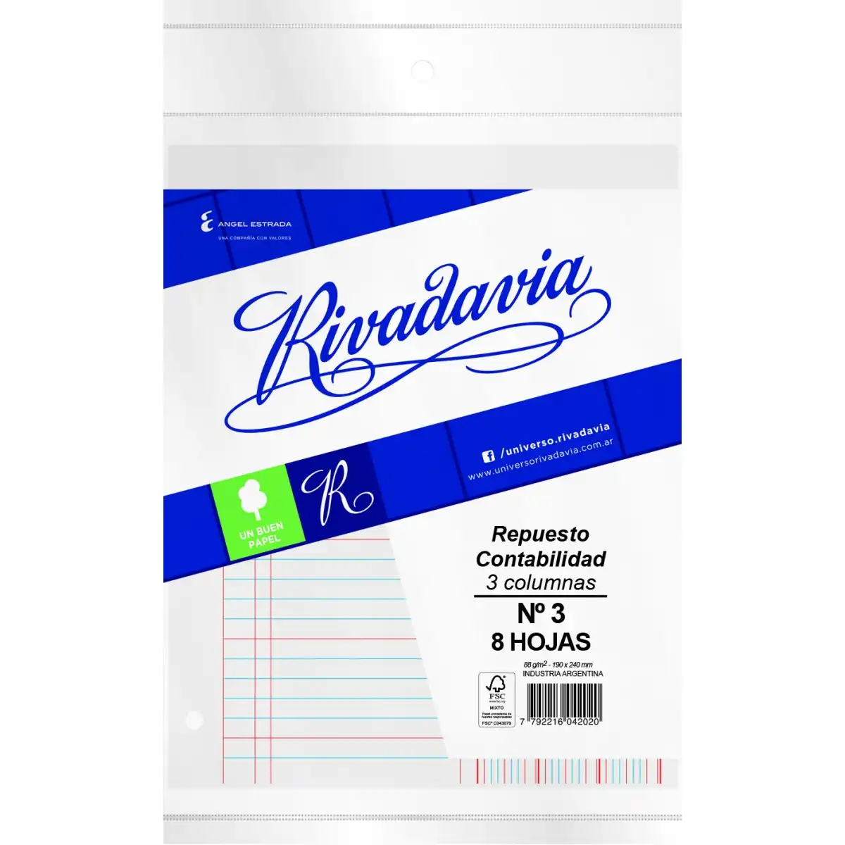 REP. CONTABILIDAD 3 COLUMNAS RIVADAVIA