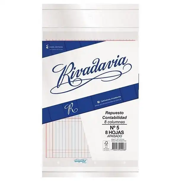 REP. CONTABILIDAD 8 COLUMNAS RIVADAVIA