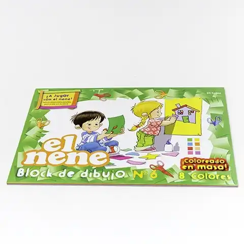 BLOCK DIBUJO EL NENE N6 COLOR