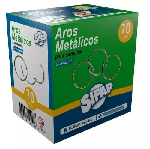 ARO DE CARPETA 70MM X 50 SIFAP