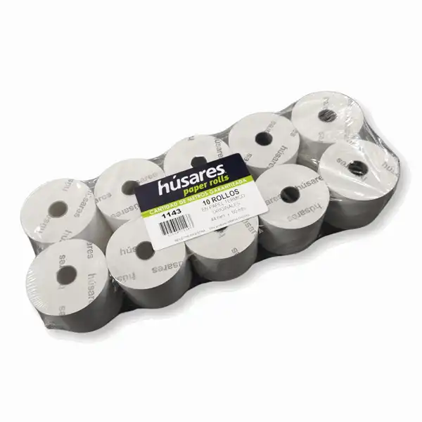 ROLLO TERMICO HUSARES 44X50 PAQ.X 10
