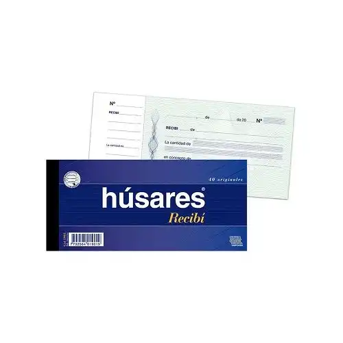 RECIBO HUSARES ORIGINAL CHICO 1902