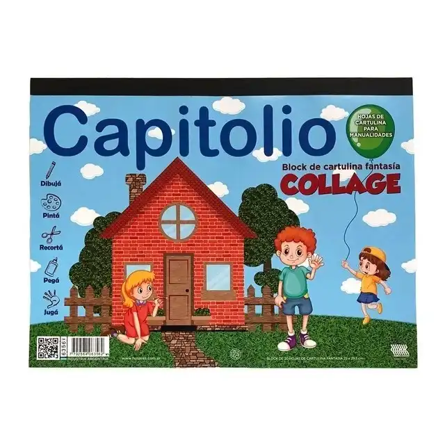 BLOCK DE DIBUJO CAPITOLIO N5 FANTASIA