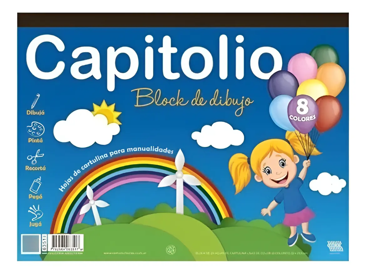 BLOCK DE DIBUJO HUSARES CAPITOLIO N6 COLOR 24H