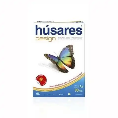 PAPEL HUSARES DESIGN A4- 7858 150 GRS X  100 HS