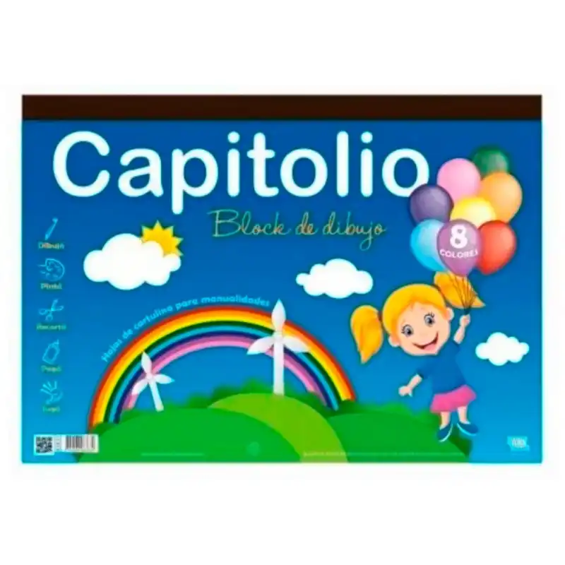 BLOCK DE DIBUJO CAPITOLIO N5 COLOR