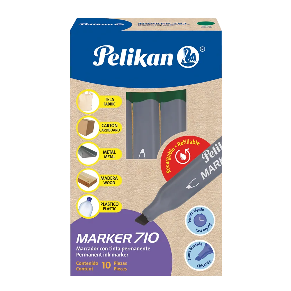 MARCADOR PERMANENTE PELIKAN 710