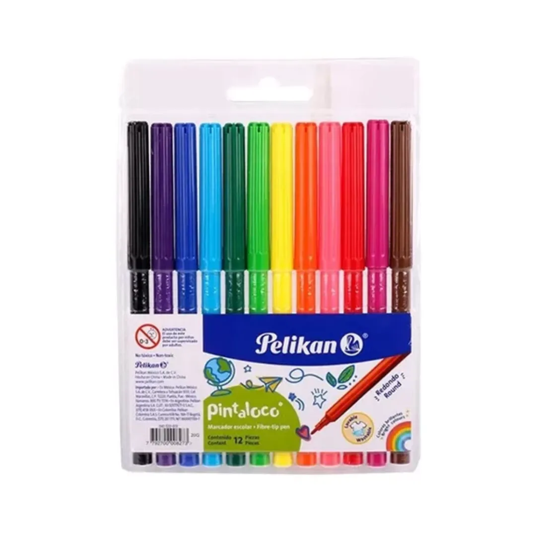 MARCADOR PELIKAN PINTALOCO X12