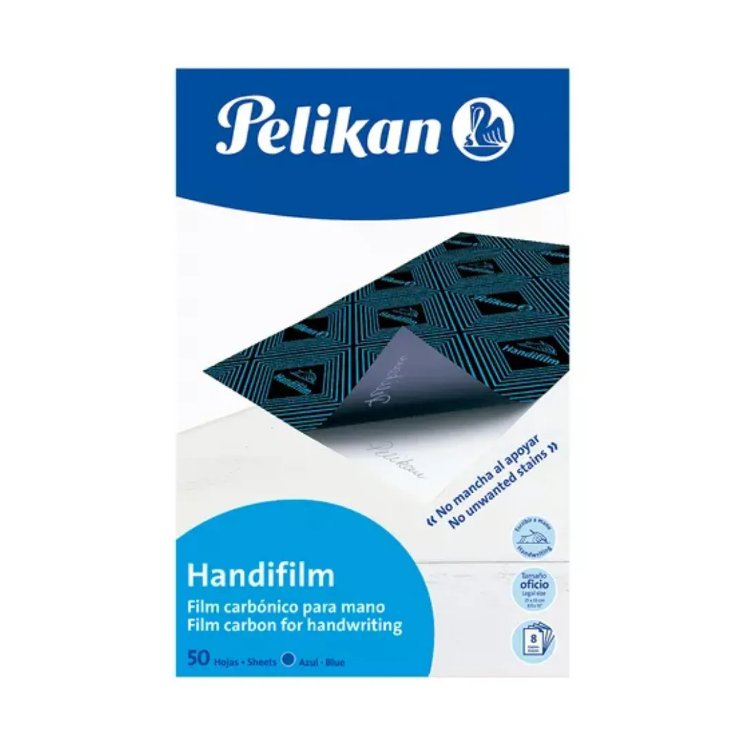 CARBONICO PELIKAN HANDIFILM X 50 HS AZUL