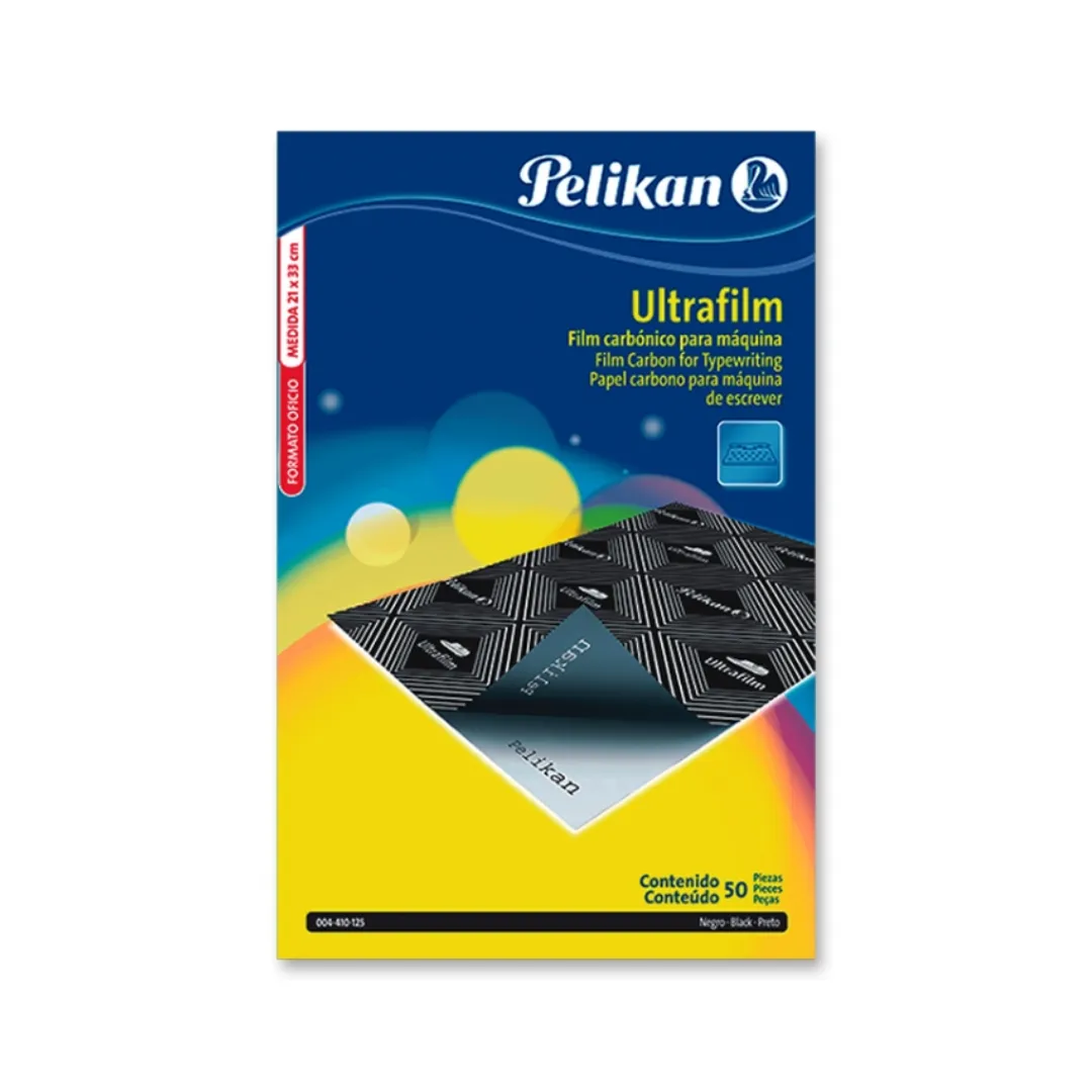 CARBONICO PELIKAN ULTRAFILM X 50 HS NEGRO
