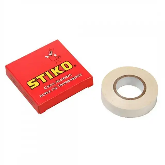 CINTA ADHESIVA BIFAZ 12X10 STIKO