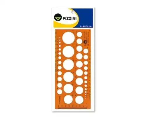 PLANTILLA PIZZINI ART.5801 CIRCULOS