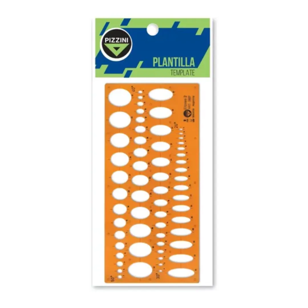 PLANTILLA PIZZINI ART 5807 ELIPSES 2