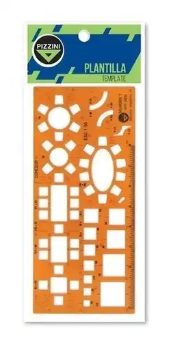 PLANTILLA PIZZINI ART.5809 MUEBLES ESC.1/ 50