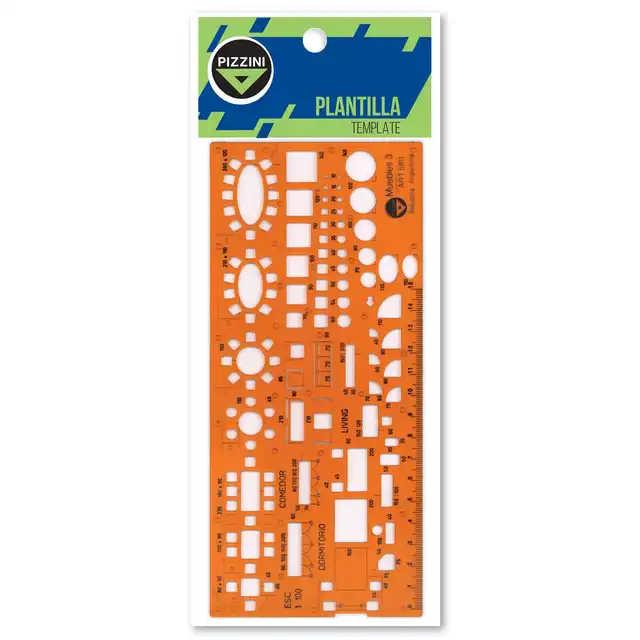 PLANTILLA PIZZINI ART.5811 MUEBLES ESC.1/100