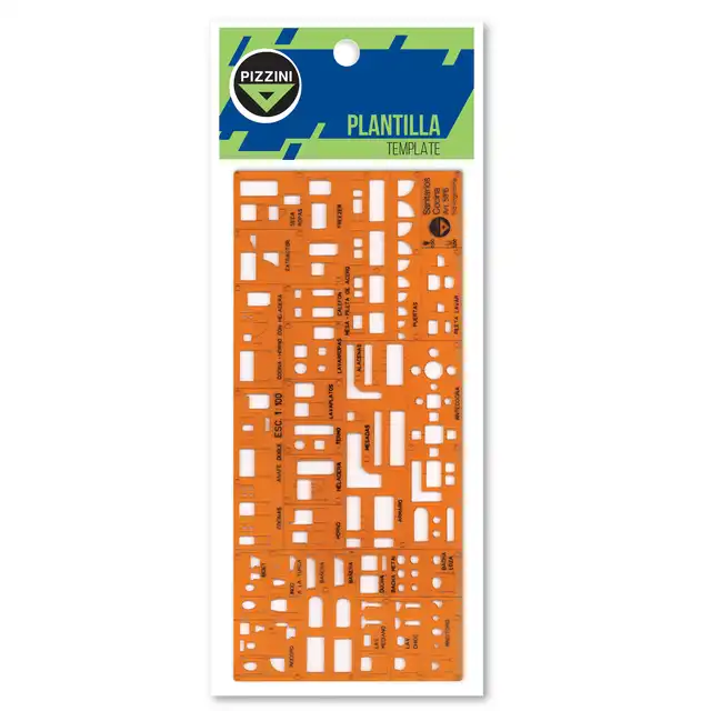 PLANTILLA PIZZINI ART.5816 SANITAR.ESC.1/100