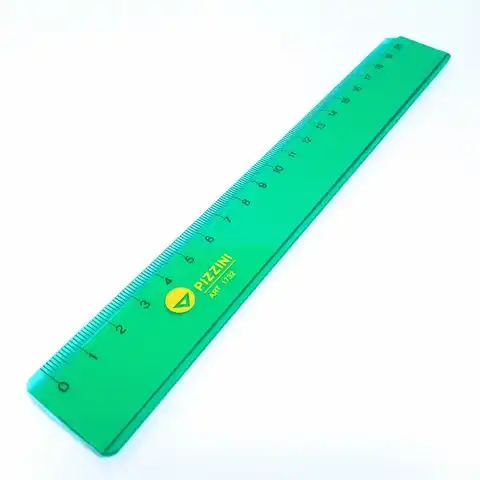 REGLA PIZZINI ACRIL. TECNICA 20 CM