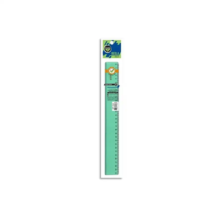REGLA PIZZINI ACRIL. TECNICA 30 CM